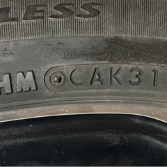 165/60R15 ホンダ純正ホイール付き ブリヂストンVRX2 タイヤホイールセット4本の画像