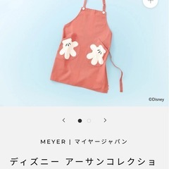 新品⭐︎ ディズニー アーサンコレクション エプロン
の画像