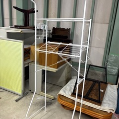 洗濯機ラック ランドリー収納 ニトリ？の画像