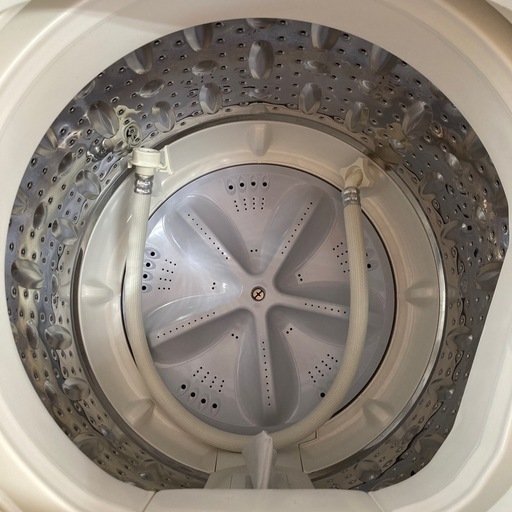 SHARP/シャープ ES-G4E7 全自動電気洗濯機 4.5kg 2019年製 通電OK 動作品 A061