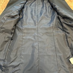 スイッチモーションswitch motionステインカラーコートスプリングコートトレンチコート冬服秋服春服ネイビー紺色青色系無地綿サイズM肩幅約40センチ身幅約45センチ袖丈約57.5センチ着丈約80.5センチレディースLADYS女性用婦人ウィメンズwomenの画像