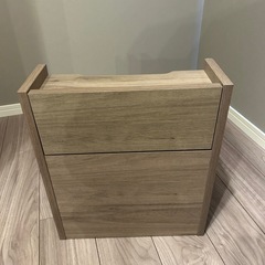 【まとめ買い値引きあり】ルーター　ケーブル　収納ボックス　グレージュ