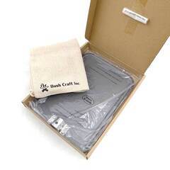 【未使用】ブッシュクラフト Bush Craft 焚き火グリルプレート キャンプ バーベキュー BBQの画像