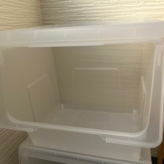 kabako 収納ボックス 前開きタイプ Lサイズ 2個セットの画像