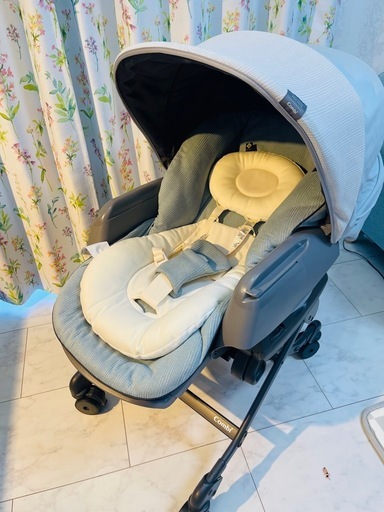 コンビ　ネムリラ AUTO SWING BEDi Longミンティブルー