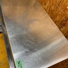 N(7702) ステンレス キャビネット 作業台 W1200D600H800 扉欠品 飲食店 業務用 直接引き取り歓迎 大阪の画像