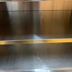 N(7702) ステンレス キャビネット 作業台 W1200D600H800 扉欠品 飲食店 業務用 直接引き取り歓迎 大阪の画像