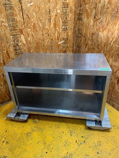 N(7702) ステンレス キャビネット 作業台 W1200D600H800 扉欠品 飲食店 業務用 直接引き取り歓迎 大阪