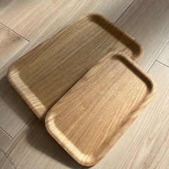 ダイソー　滑らないトレー　大小