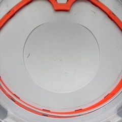 BEYBLADE ベイブレード スタジアムのみ スタジアム台 ホワイト×オレンジの画像