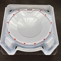 BEYBLADE ベイブレード スタジアムのみ スタジアム台 ホワイト×オレンジの画像
