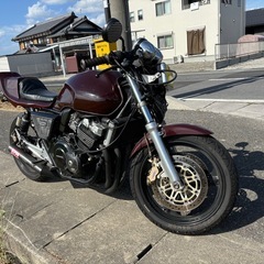 CB400SF NC31 カスタム　カフェレーサー　族カフェ　シングルシート　NC39 CBX XJR　の画像