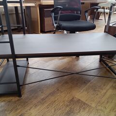 ★リユースのサカイ水戸店★デスクダークブラウンH88×D60.5×W120クリーニング済みMT6402の画像