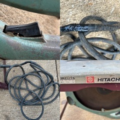 テーブルソー 日立 電気丸のこ付き 外径362〜382mm 厚さ：1.45mmの画像