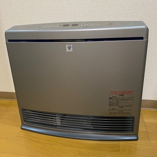 都市ガス・木造15/コンクリ21畳 リンナイ ガスファンヒーター  東京ガス ジャンク品