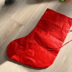ダイソー　サンタ靴下の画像