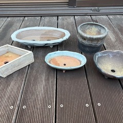 ミニ盆栽鉢の画像