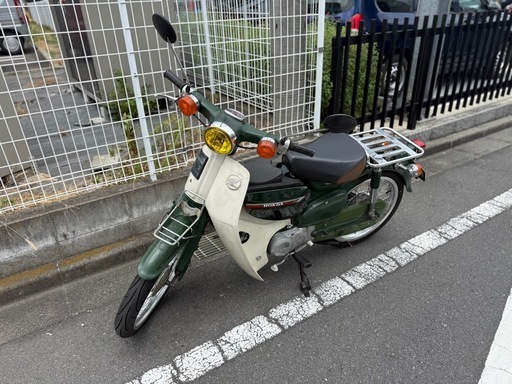 乗って帰れます。カブ　ボアアップ75cc