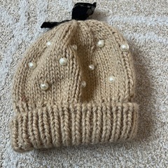 Aurelia KOBE パールニット帽 52-54cmの画像