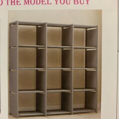 組み立て式　収納棚　未使用品　５００円の画像
