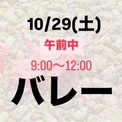 朝活☀️誰でもOK バレー🏐