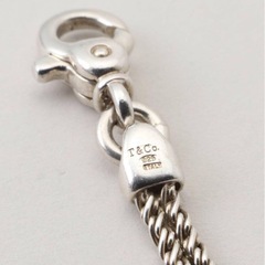 【極美品】オールドティファニー ハート コンビ ブレスレット シルバー ゴールドの画像