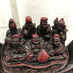 ⭐︎ドリーム2号館⭐︎ ジモティー割引 七福神 宝船 置物の画像