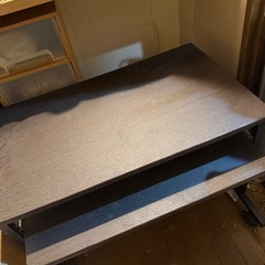 テーブル　パソコンラックの画像