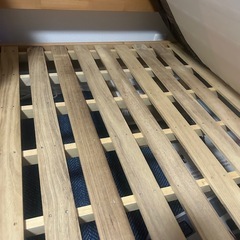 無印良品　シングルベッドフレームの画像