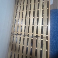 無印良品　シングルベッドフレームの画像