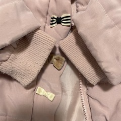 プティマイン　リボン中綿ブルゾンの画像