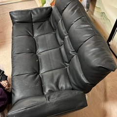 美品コンパクトソファーの画像