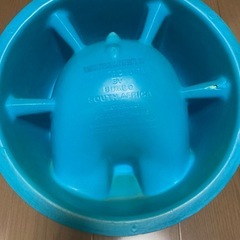 バンボ　ベビーチェア　青色
　の画像