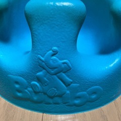 バンボ　ベビーチェア　青色
　の画像