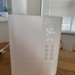 【加湿器】UV除菌・上から給水のハイブリッド加湿器の画像