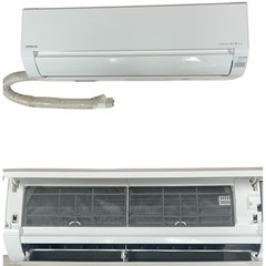 美品‼️◯HITACHI 日立 ルームエアコン RAS-DM22LE9 2021年製 主に６畳用 ホワイト 白くまくんの画像
