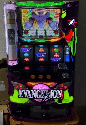 12/28引取りまで パチスロ　「EVANGELION」　5号機