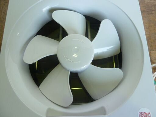 【中古】パナソニック 換気扇 FY-25P5 埋込寸法 30cm角 羽根直径 25cm キッチン プロペラファン 引き紐式