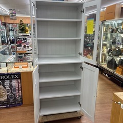 ☆ドリーム荒牧店☆ジモティー割引有☆【クリーニング済み】IKEA/食器棚の画像