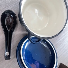 boulangeri mer スープカップ　スプーン付きの画像