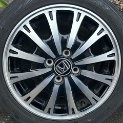 N-BOXカスタム　15インチ純正アルミホイールセットの画像