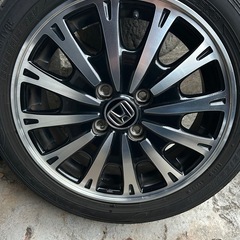 N-BOXカスタム　15インチ純正アルミホイールセットの画像