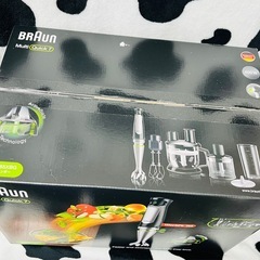 【新品・未開封】BRAUN マルチクイック7 ハンドブレンダー MQ7080XGの画像