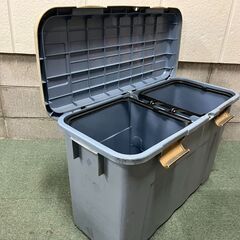 Tenma 天馬 収納ボックス 107L ストッカー ごみ箱 プラスチック製 幅81cm×奥行37cm×高さ53cm の画像