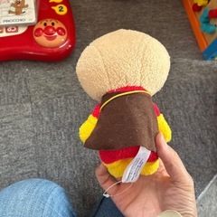 アンパンマン ころふわ　ポシェットぬいぐるみの画像