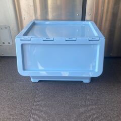 店頭引き渡し 中古 カインズ キャリコ Ｍ 3個セット 収納ケース ブルーの画像