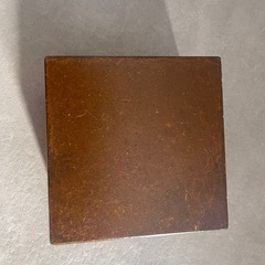 鉄刀木・タガヤサンの台　無垢10✖️10✖️5の画像