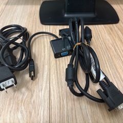 無料PCモニター　電源つきます　ひび割れなしの画像