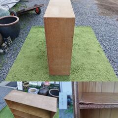 棚 収納棚 床材 木製 手作り品 DIY品 3段　/MJ-1313 1Fの画像