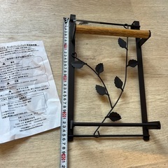 【新品未使用】 　靴箱 扉 引っかけレインラック アイアン 日本製　の画像